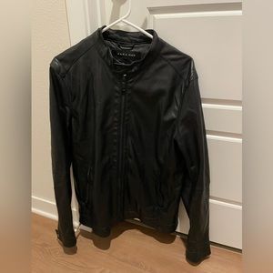 Faux Leather Jacket
